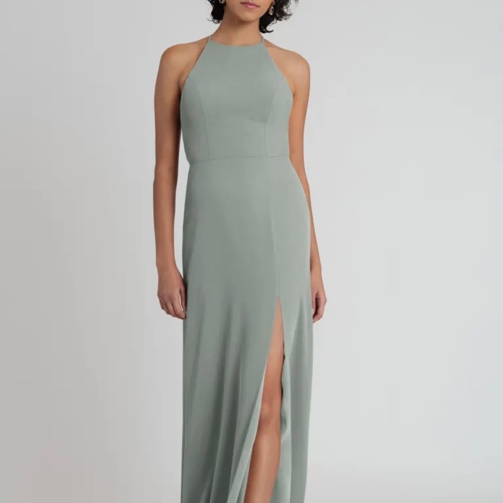 Jenny Yoo collection bridesmaid dress Kaia moss color size 4